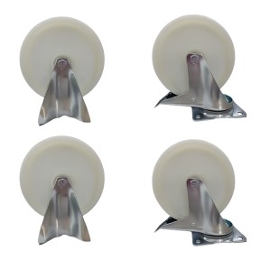 Ruedas de nylon para volquetes autobasculantes