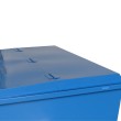 Zoom sobre la parte superior de la tapa de tolva autobasculante 1100 L