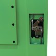 Zoom en la cerradura del Armario para fitosanitarios ancho 92cm - interior