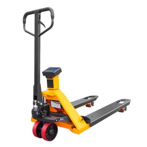 Vista general del transpalet pesador 2000 kg Waterproof Vista general del transpalet pesador 2000 kg Waterproof