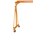 Lateral - Pórtico grúa móvil 1000 kg