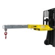 3/4 desplegado - Brazo grúa fijo para carretilla elevadora - 4,5 toneladas