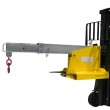 3/4 bajado semiextendido - Brazo grúa articulado para carretilla elevadora - 1,2 toneladas