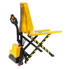 Portada - Transpaleta elevadora totalmente eléctrica monocilíndrica 1500 kg - horquillas anchas 680 mm