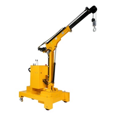 Grúa contrapesada eléctrica rotativa - Capacidad 450 kg