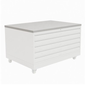 Tablero de protección de archivador para planos A1 - gris