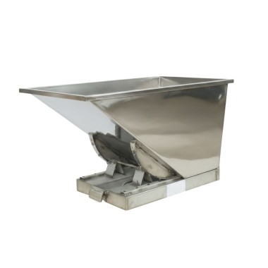 Tolva autobasculante Inox 600 L