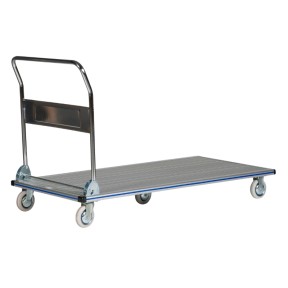 Vista general del carro plataforma plegable 1520x750 mm 350 kg