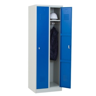 SETROC TAQUILLAS METÁLICAS Taquilla adicional de 1 puerta y 1  compartimento, 30 cm, puerta azul - Taquillas Kalamazoo
