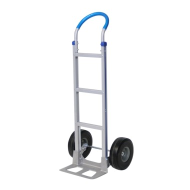 Carretilla de aluminio con pala fija 200 kg Ruedas macizas