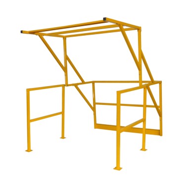 Barrera esclusa de seguridad 1632 x 1915 x 2032 mm
