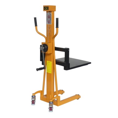 Apilador posicionador trabajo con manivela 1100 mm 80 kg